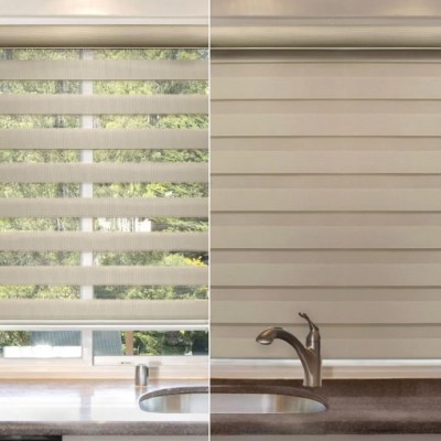 Electric zebra blind, zebra shade blinds