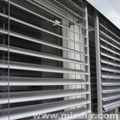 Wireless Remote Electric outdoor venetian blind, external venetian blind, exterior venetian blind