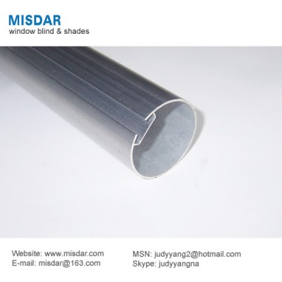 Aluminum tube for window blinds